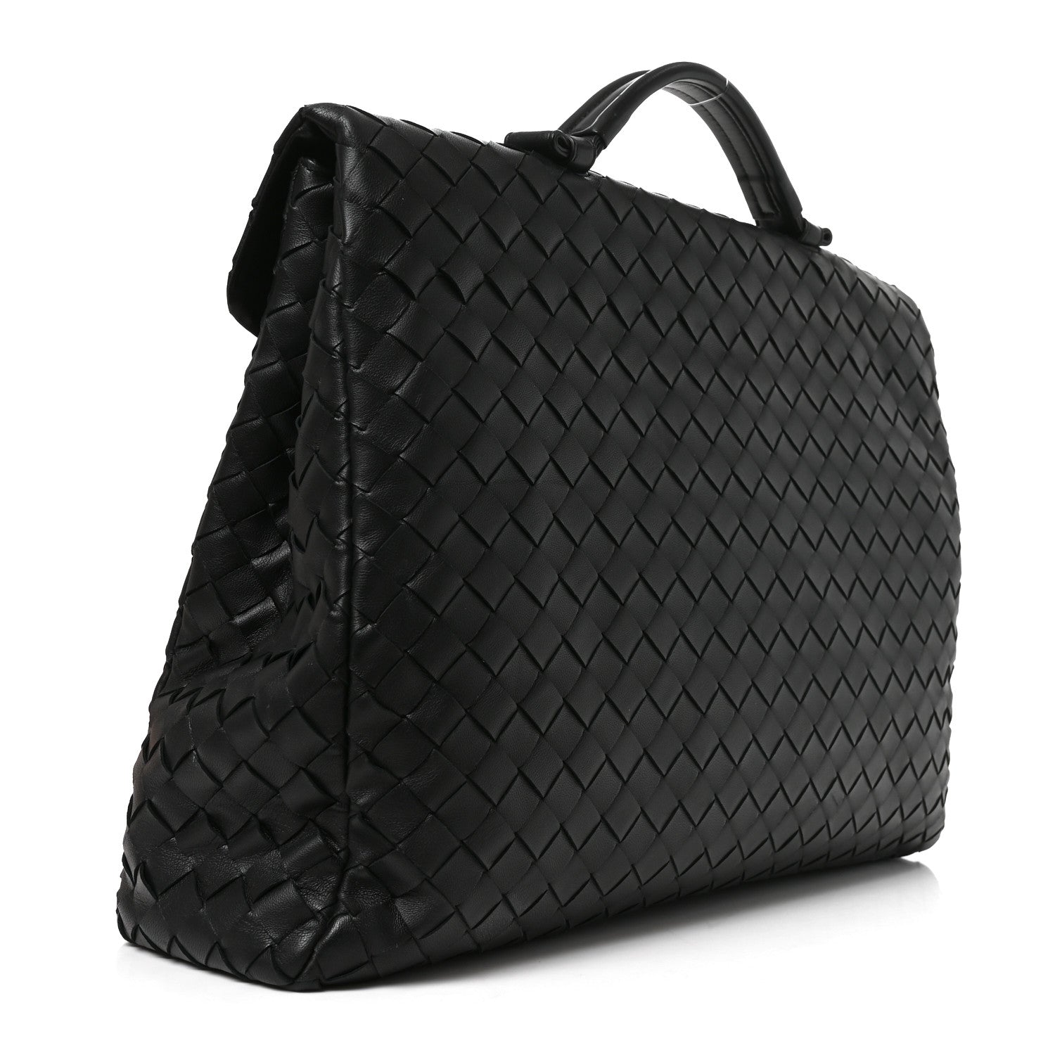 Bottega Veneta Intrecciato Briefcase Black 3 of 11