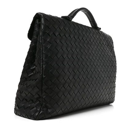 Bottega Veneta Intrecciato Briefcase Black 3 of 11