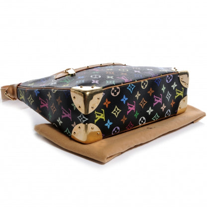 Louis Vuitton Monogram Multicolor Boulogne Black 4 of 8