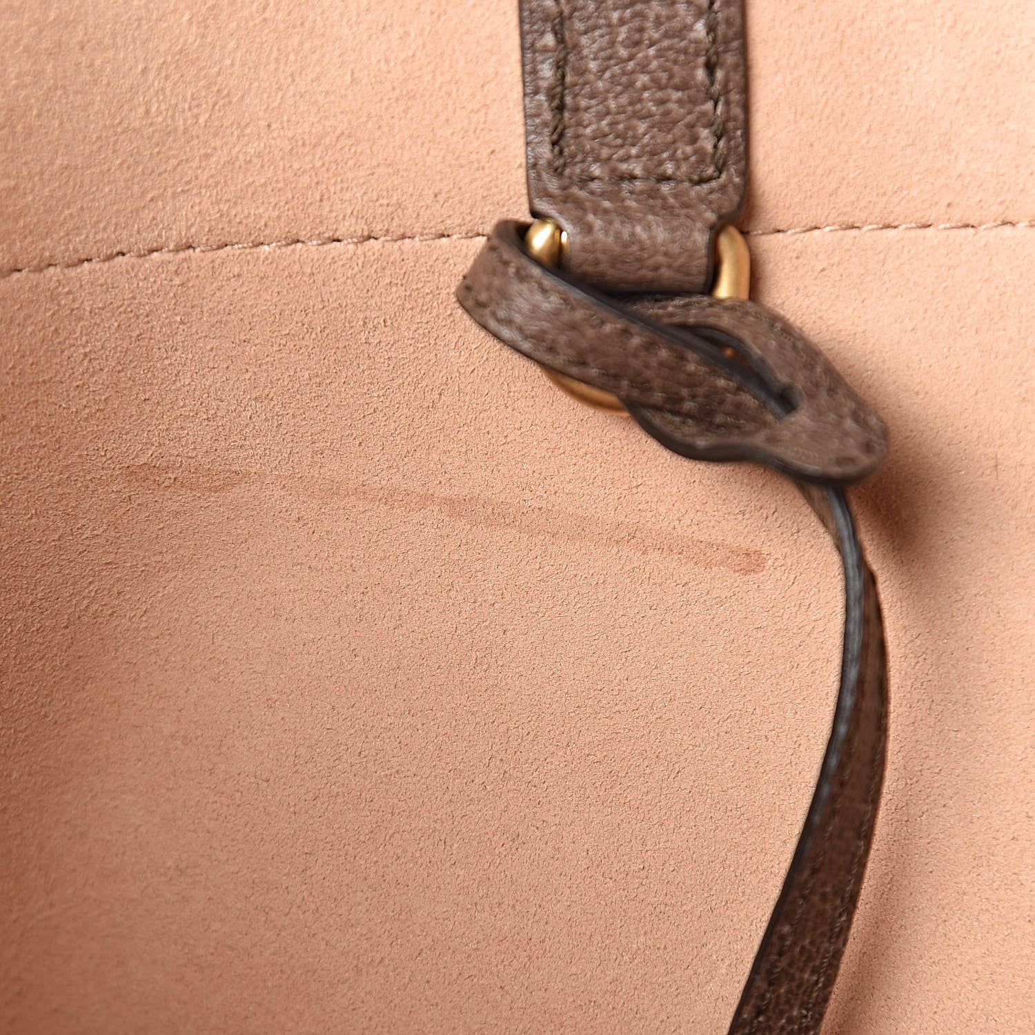 Gucci GG Supreme Monogram Web Ophidia Tote Brown 8 of 12