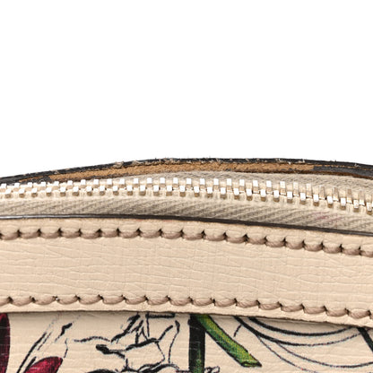 Gucci Canvas Flora Infinity Medium Nice Top Handle Dome Bag White 18 of 22