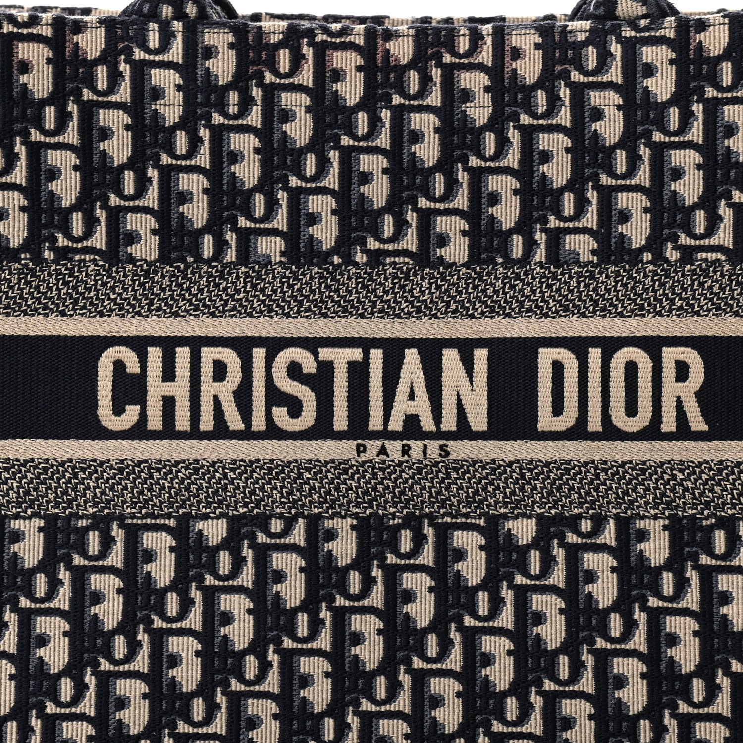 Christian Dior Oblique Medium Book Tote Blue Multicolor 8 of 10