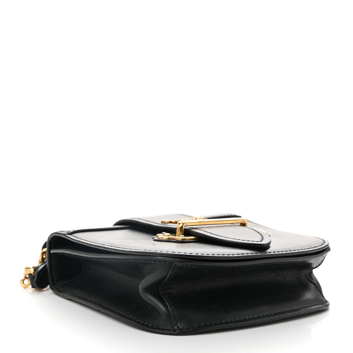 Prada City Calf Saffiano Cahier Crossbody Bag Green 4 of 9