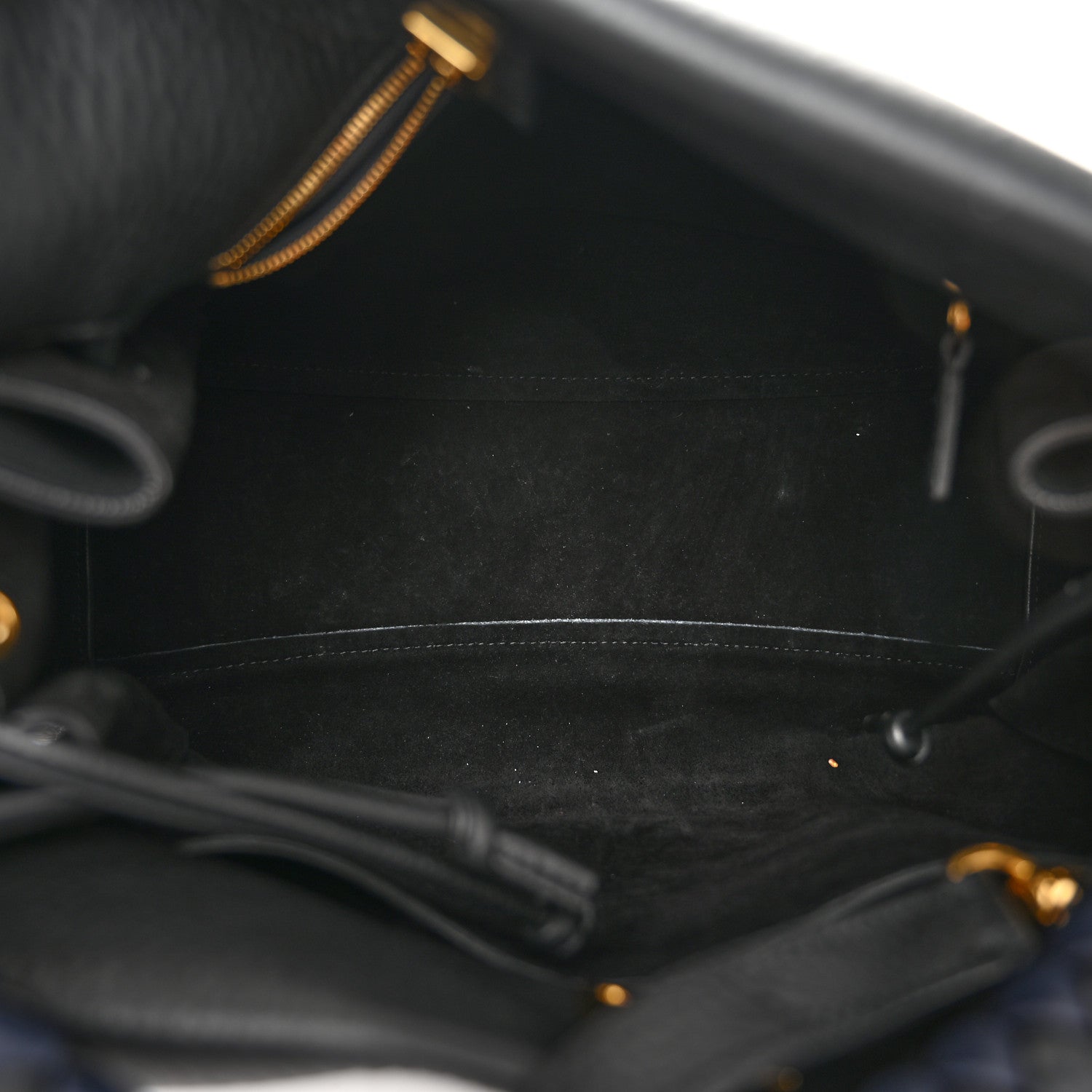 Mulberry Heavy Grain Iris Tote Black 5 of 10
