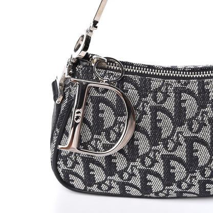 Christian Dior Monogram Shoulder Bag Black 10 of 10