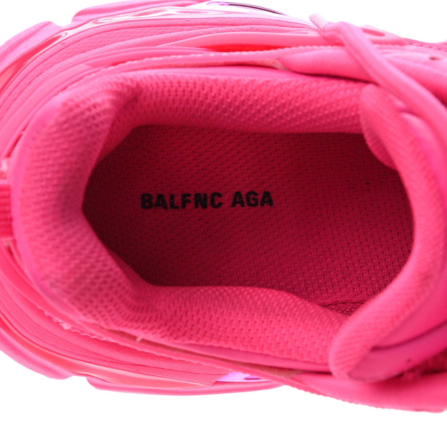 Rubber Mesh Monocolor Womens Track.2 Open Sneakers 36 Fluo Pink