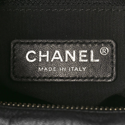 Chanel Patent Goatskin Quilted Small Gabrielle Hobo Black 6 of 8