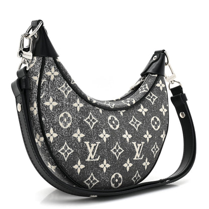 Louis Vuitton Monogram Jacquard Denim Loop Black 3 of 8