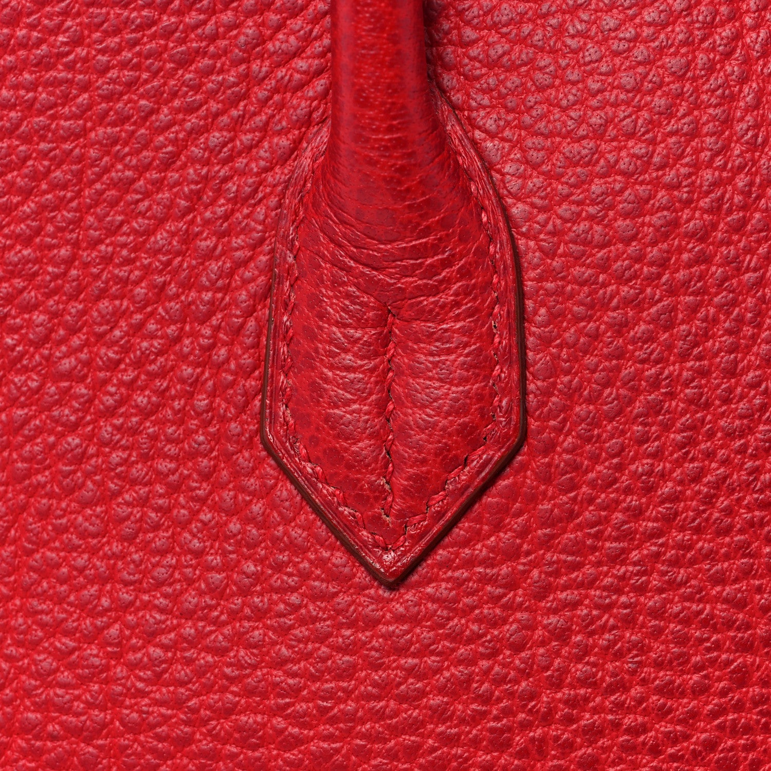Hermes Buffle Skipper Birkin 35 Rouge Vif 12 of 43