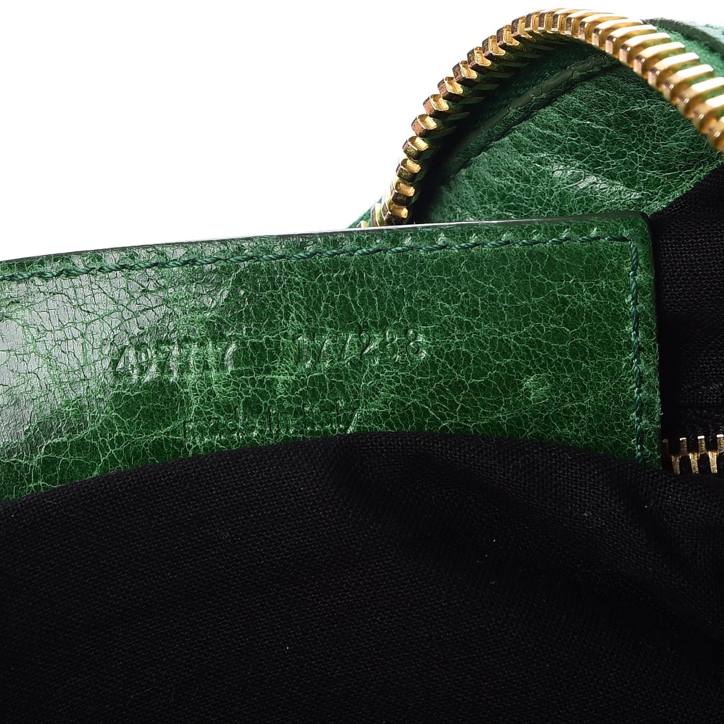 Chevre Giant 21 Gold Hardware Hobo Vert Gazon