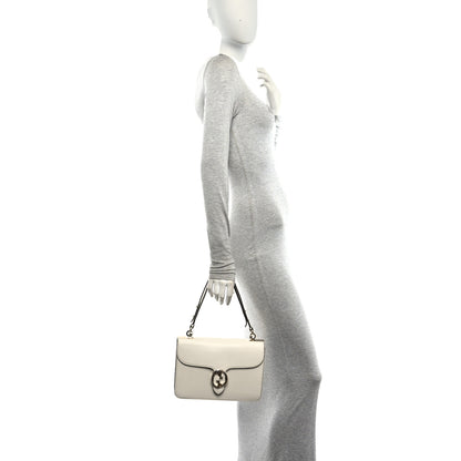 Gucci Calfskin Medium 1973 Shoulder Flap Bag Ivory 1 of 10