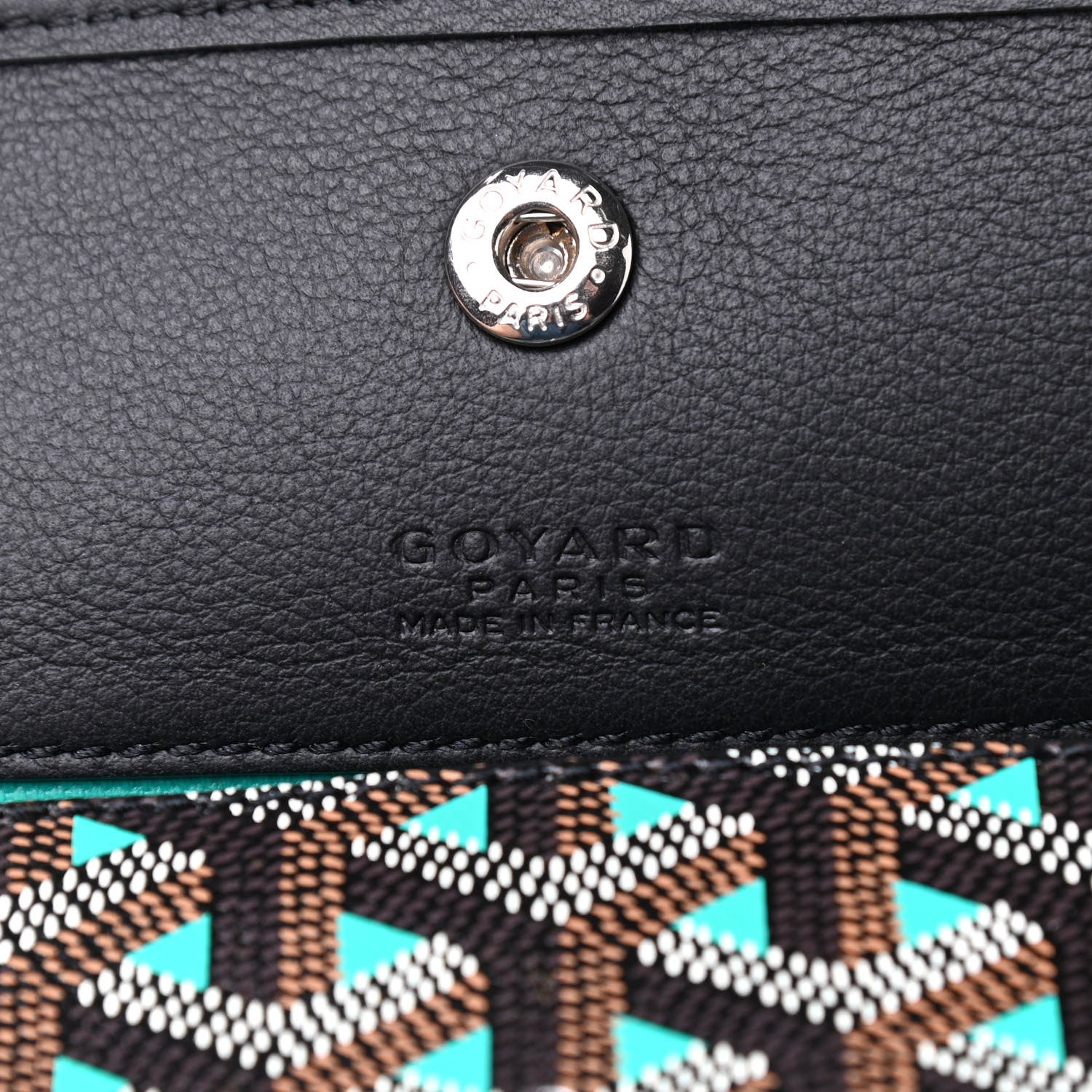 Goyard Goyardine Saint Louis Claire Voie GM Black Opaline 8 of 10