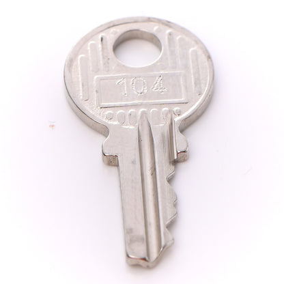 Hermes Palladium Cadena Lock and Key Set 5 of 5