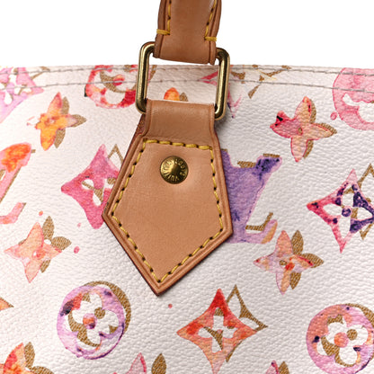 Louis Vuitton Watercolor Aquarelle Speedy 35 White 11 of 16