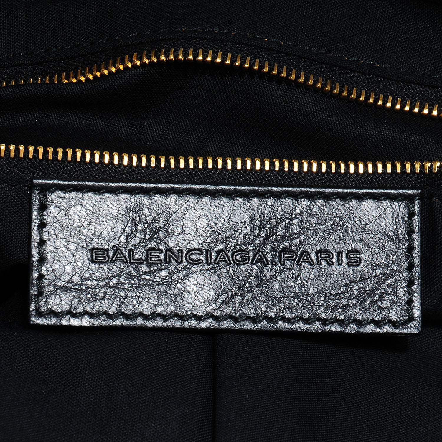Balenciaga Agneau Giant 12 Gold Hardware Weekender Black 7 of 9