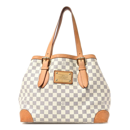 Louis Vuitton Damier Azur Hampstead MM 1 of 16