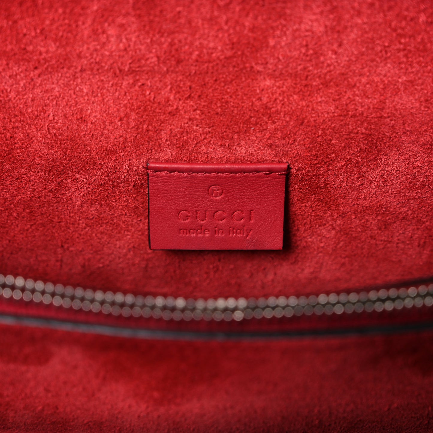 GG Supreme Monogram Small Dionysus Shoulder Bag Red