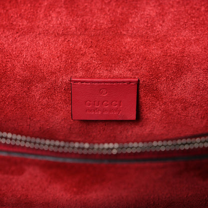 Gucci GG Supreme Monogram Small Dionysus Shoulder Bag Red 6 of 13