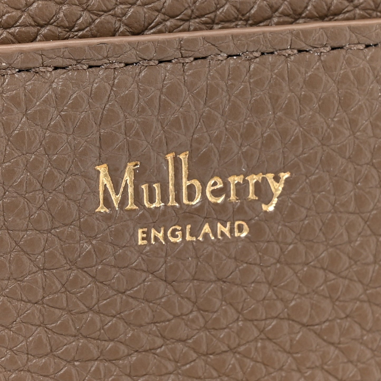 Small Classic Grain Calfskin Small Darley Clay