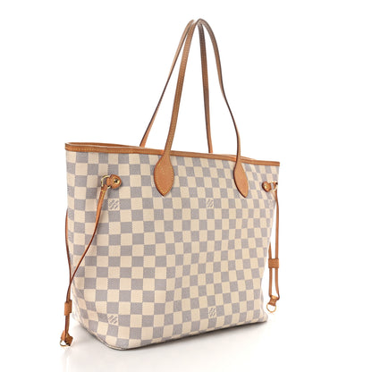 Louis Vuitton Damier Azur Neverfull MM 3 of 11