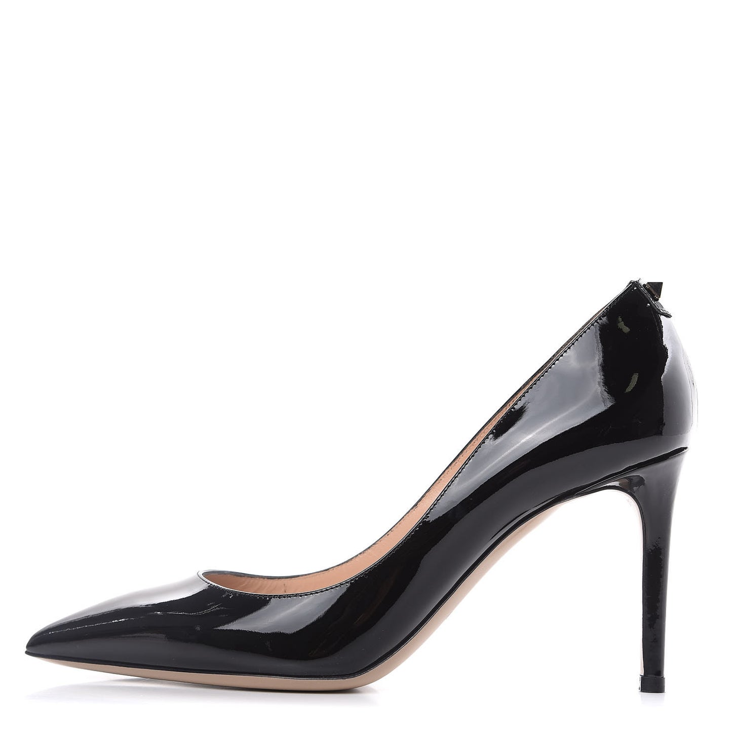 Patent Rockstud Simple Pumps 37 Black