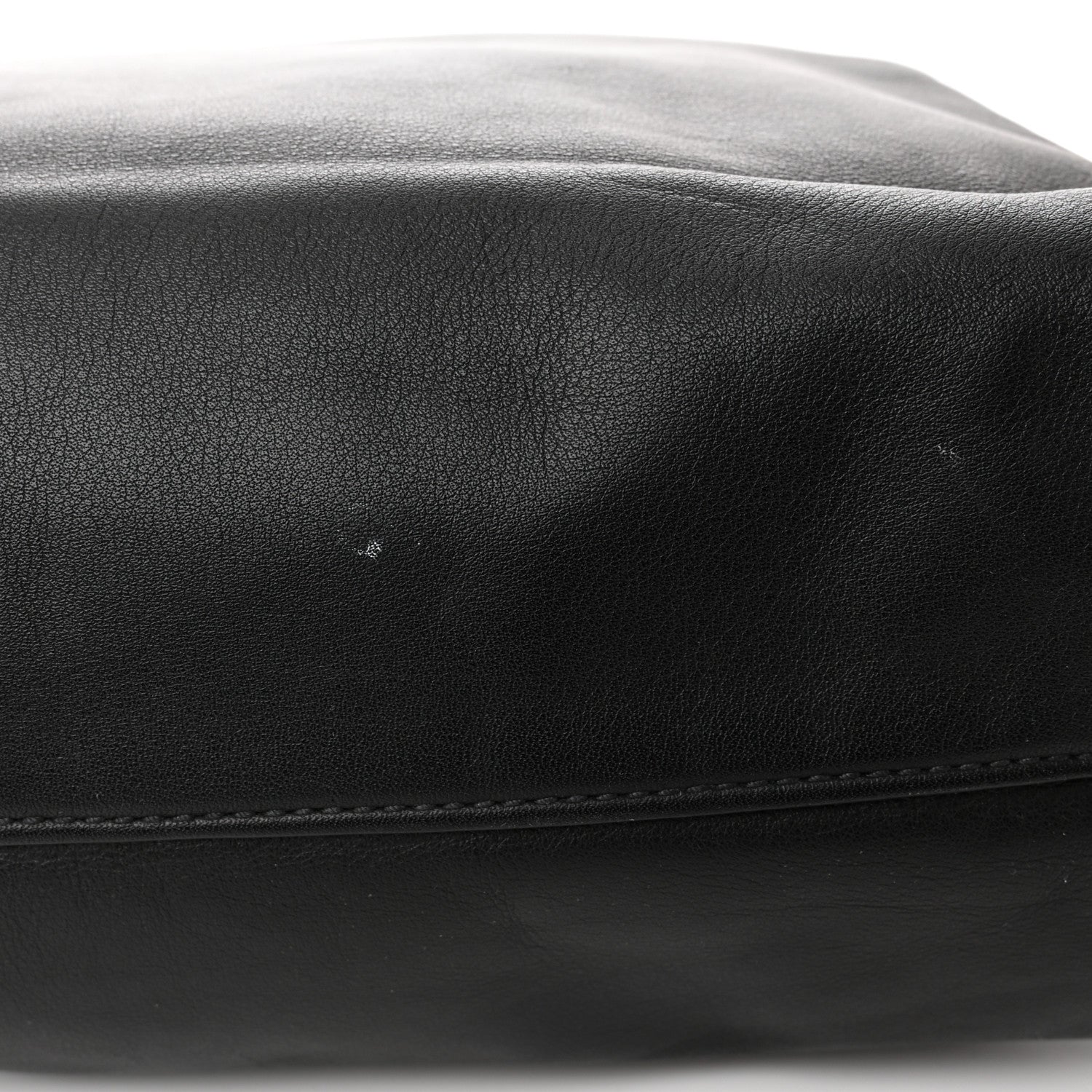 Prada Soft Calf Shopping Tote Black 11 of 15