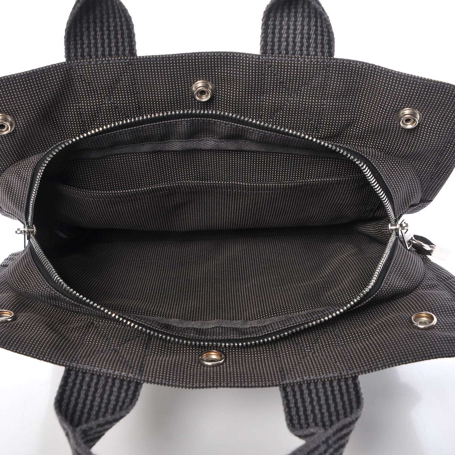 Canvas Herline PM Tote Grey