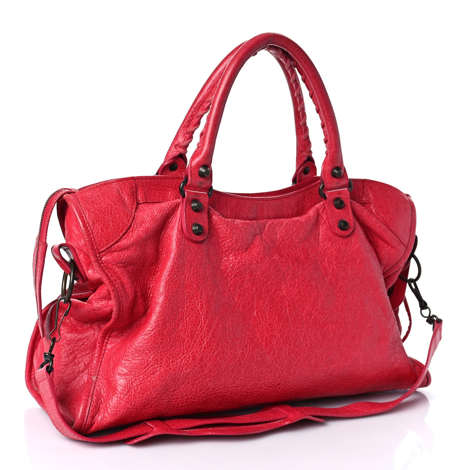 Balenciaga Agneau Classic Hardware City Rose Thulian 2 of 13