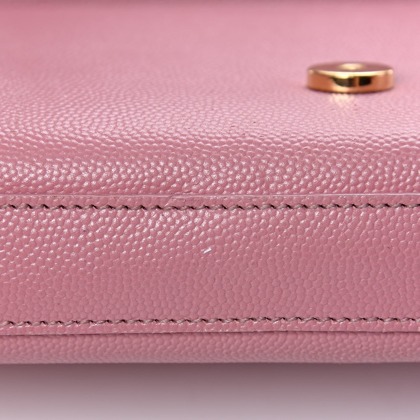 Grain De Poudre Small Classic Monogram Kate Satchel Old Rose