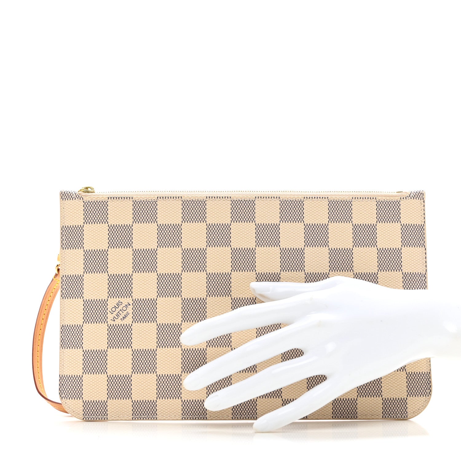 Louis Vuitton Damier Azur Neverfull MM GM Pochette 2 of 6