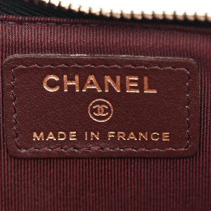 Chanel Caviar Quilted Classic Flat Wallet Pouch Black 6 of 9