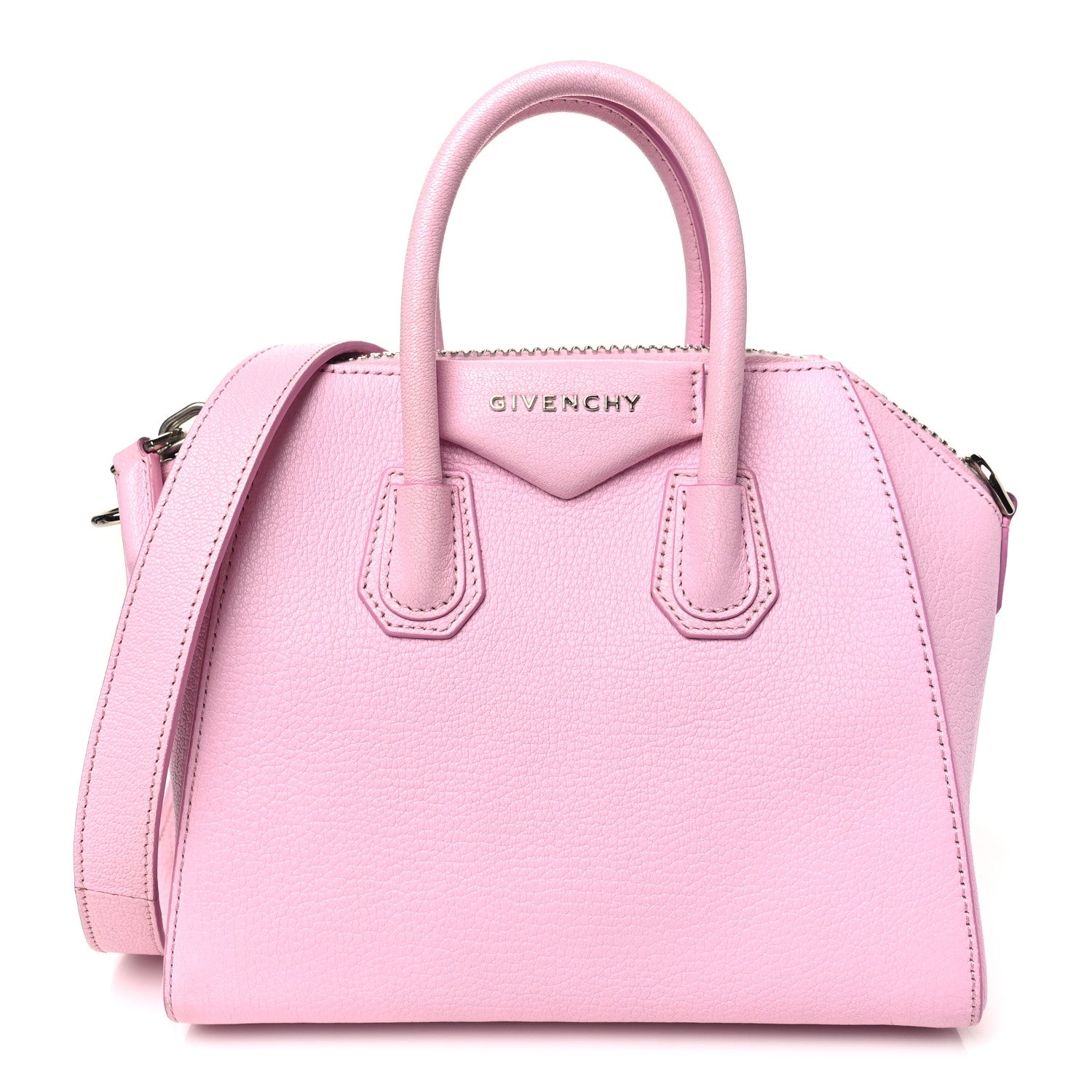 Givenchy Sugar Goatskin Small Antigona Bright Pink 1 of 13