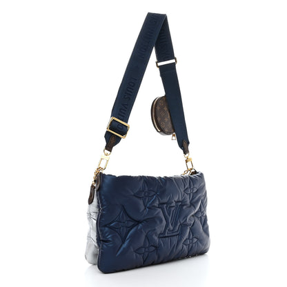 Louis Vuitton Econyl Monogram Pillow Maxi Multi Pochette Accessories Navy Silver 3 of 13