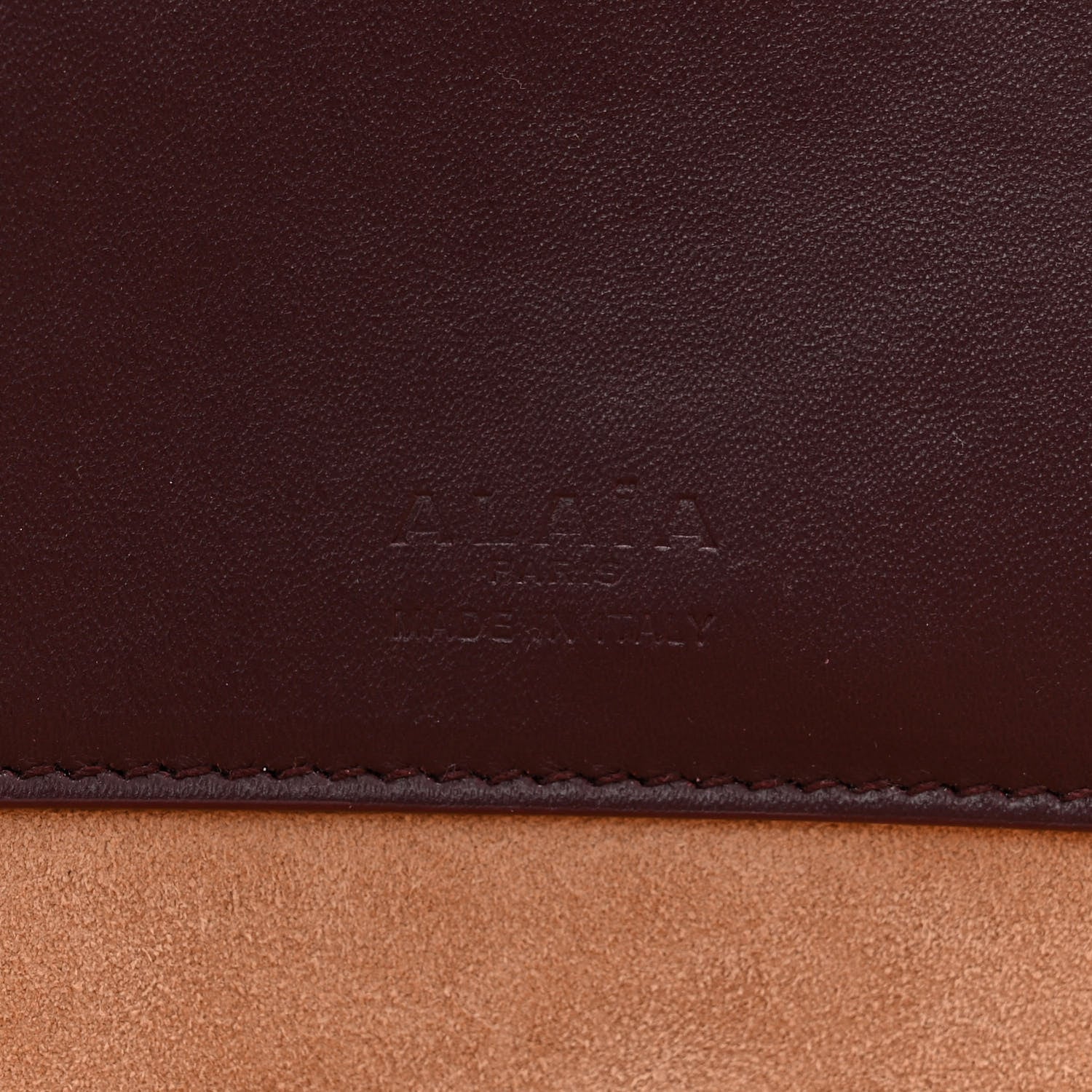 Alaia Calfskin Medium Khaima Bag Almandite 6 of 12