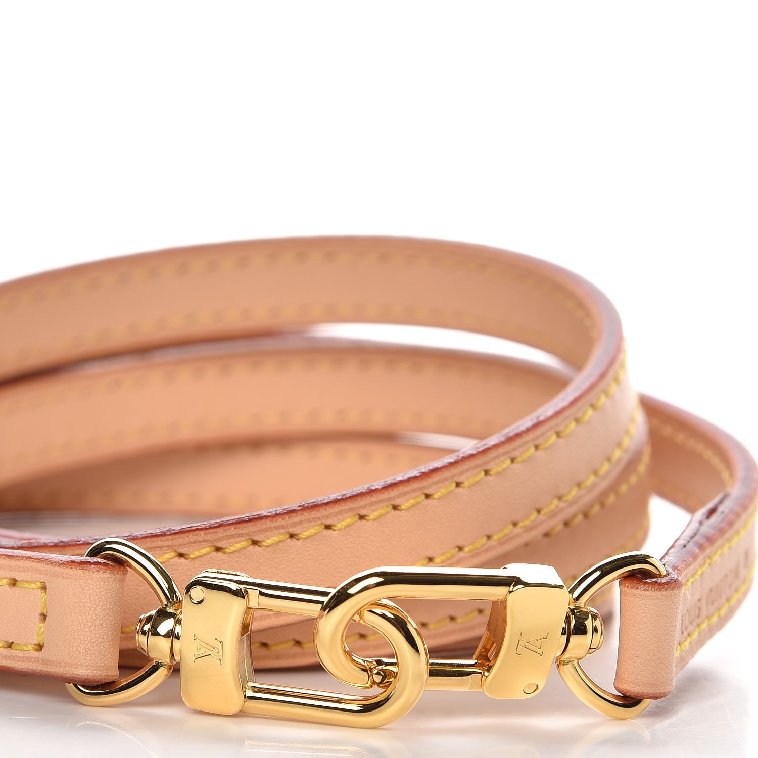 Louis Vuitton Vachetta Long Shoulder Strap VVN 2 of 4