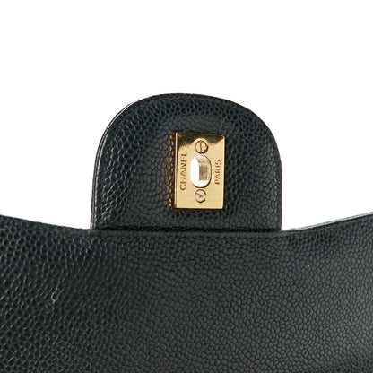 Chanel Caviar Quilted Maxi Double Flap Black 7 of 15
