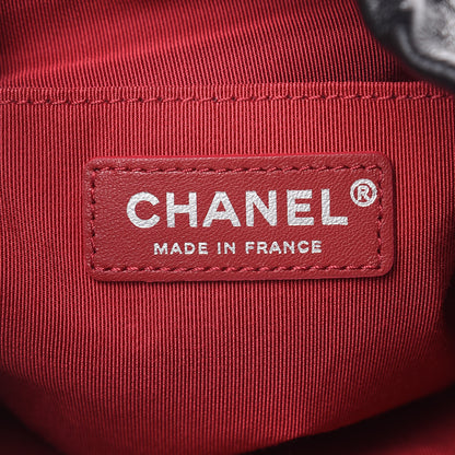 Chanel Calfskin Quilted Small Gabrielle Bucket Black 6 of 9