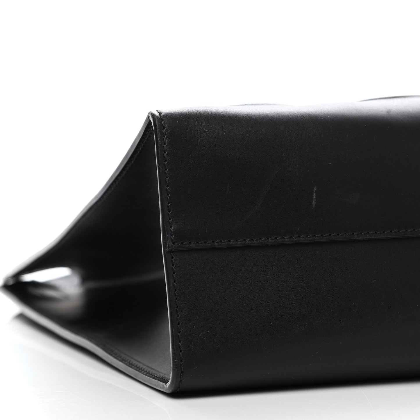 Calfskin Embossed Medium XL Tote Black