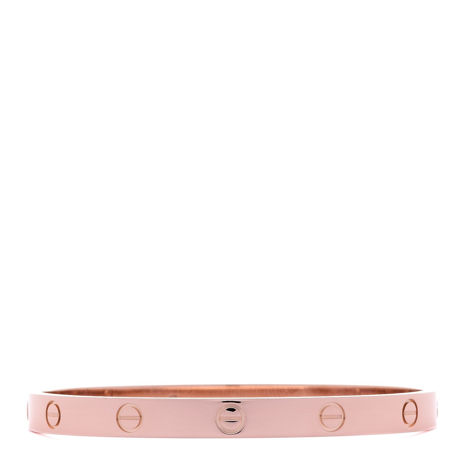 Cartier 18K Pink Gold LOVE Bracelet 18 1 of 6
