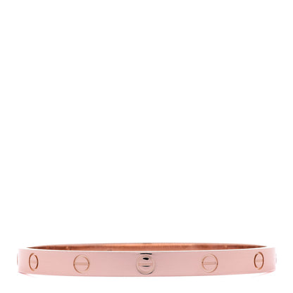 Cartier 18K Pink Gold LOVE Bracelet 18 1 of 6