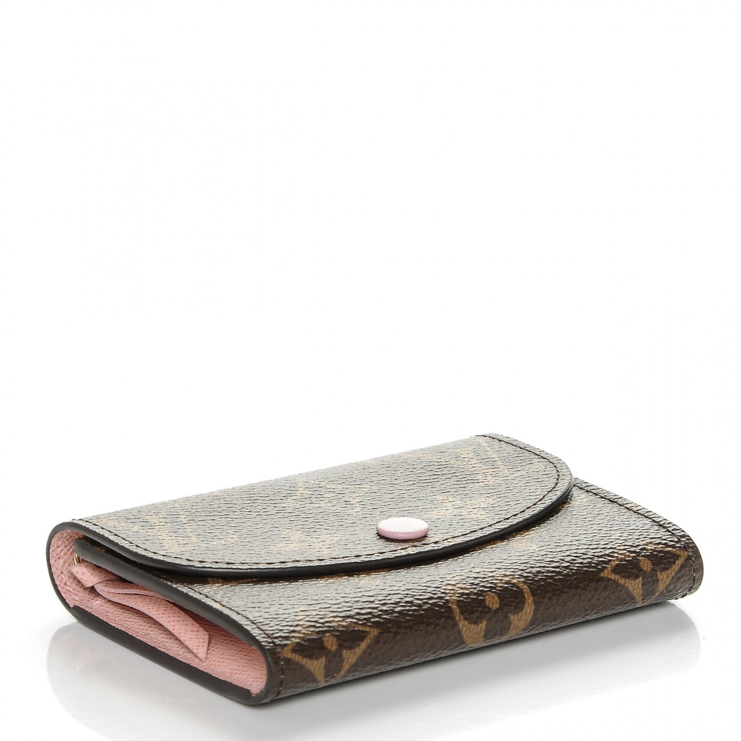 Monogram Rosalie Coin Purse Rose Ballerine