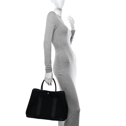 Hermes Toile Negonda Garden Party Tote 36 MM Black 3 of 12