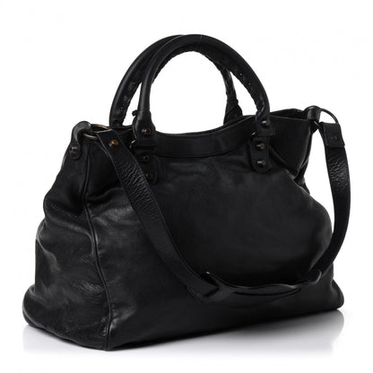Balenciaga Agneau Classic Hardware Velo Black 2 of 4