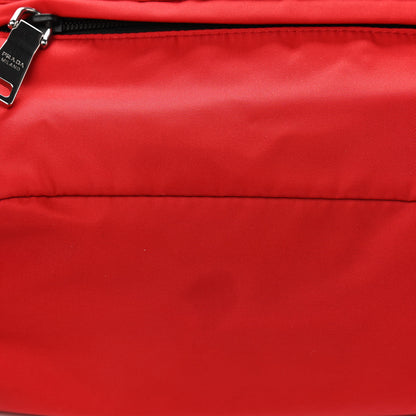 Prada Tessuto Nylon Belt Bag Red 8 of 12