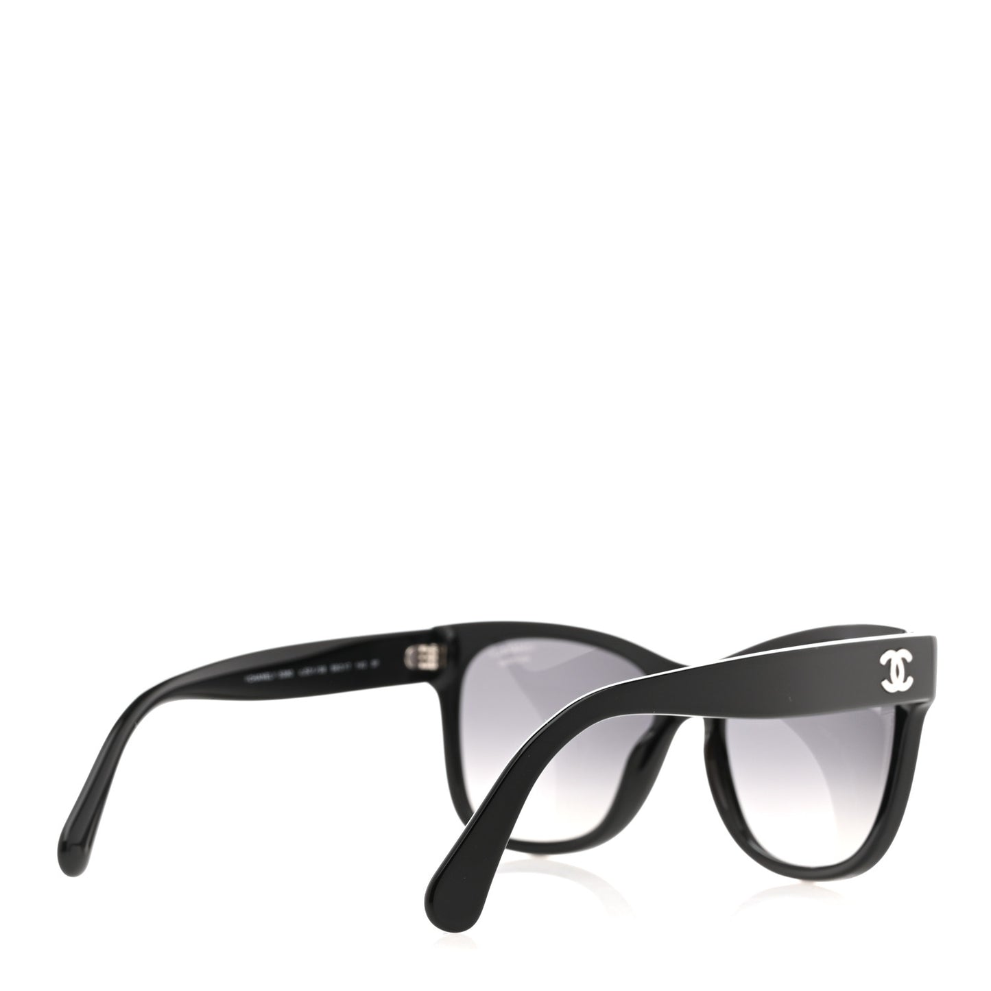 Acetate Polarized Square CC Sunglasses 5380 Black