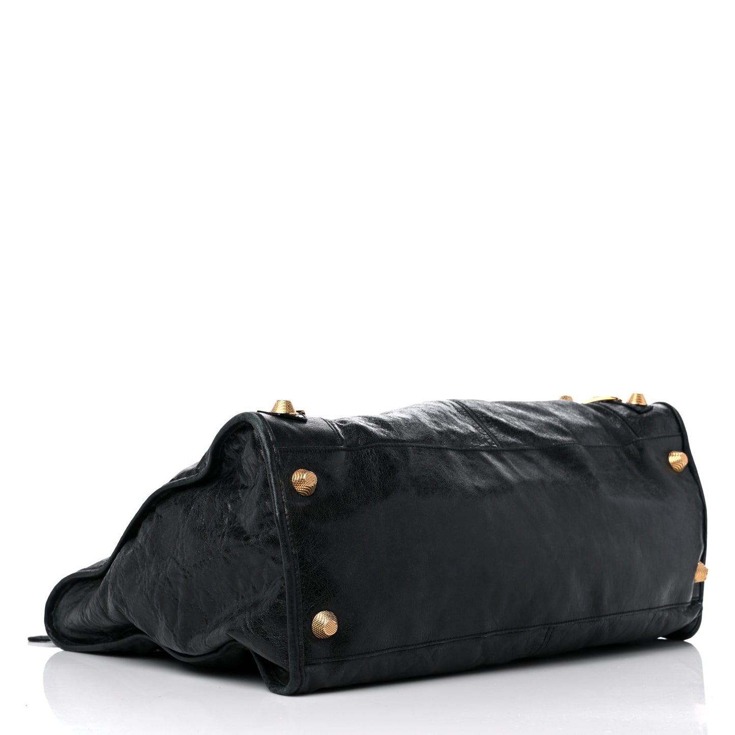 Agneau Giant 21 Gold Hardware Weekender Black