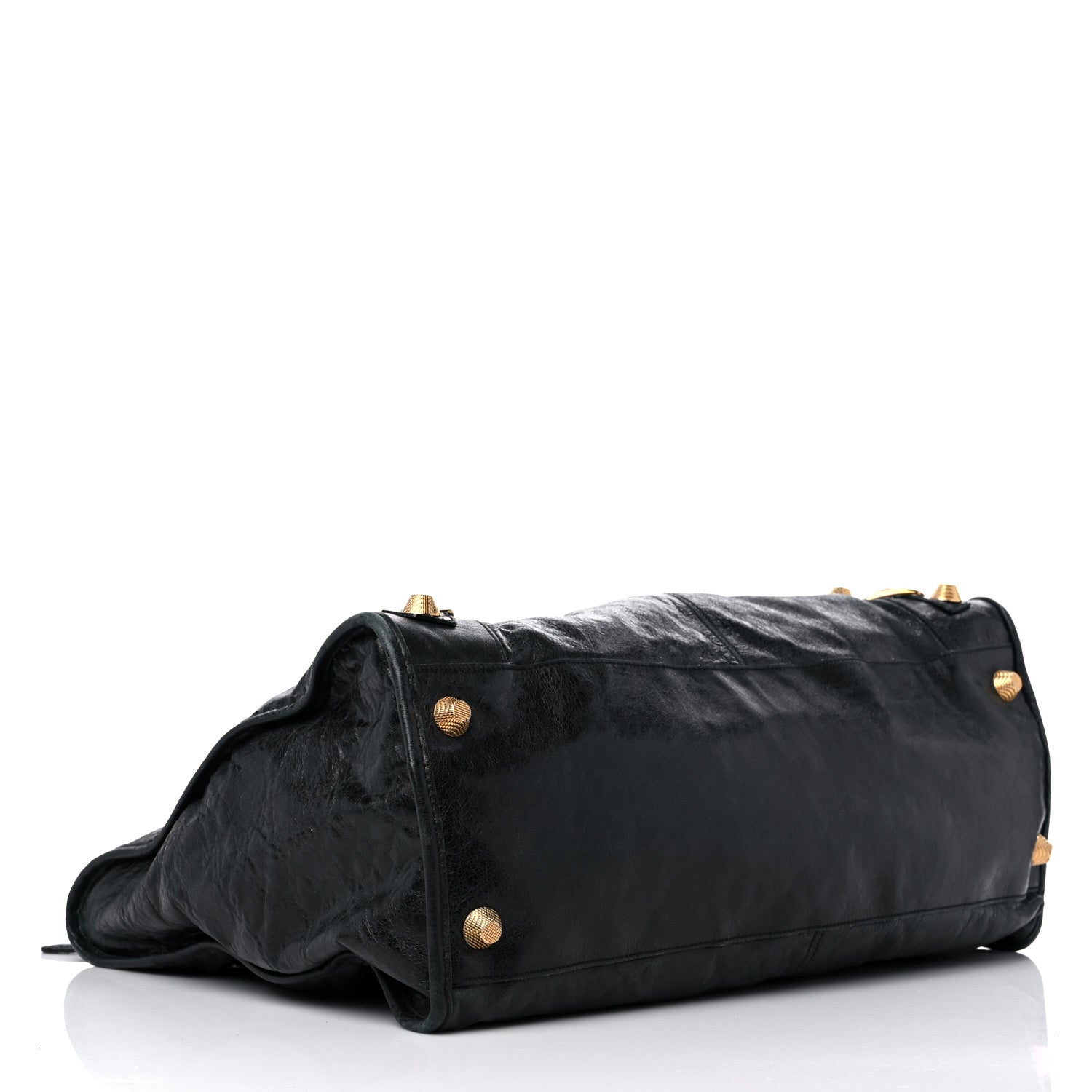 Balenciaga Agneau Giant 21 Gold Hardware Weekender Black 3 of 16