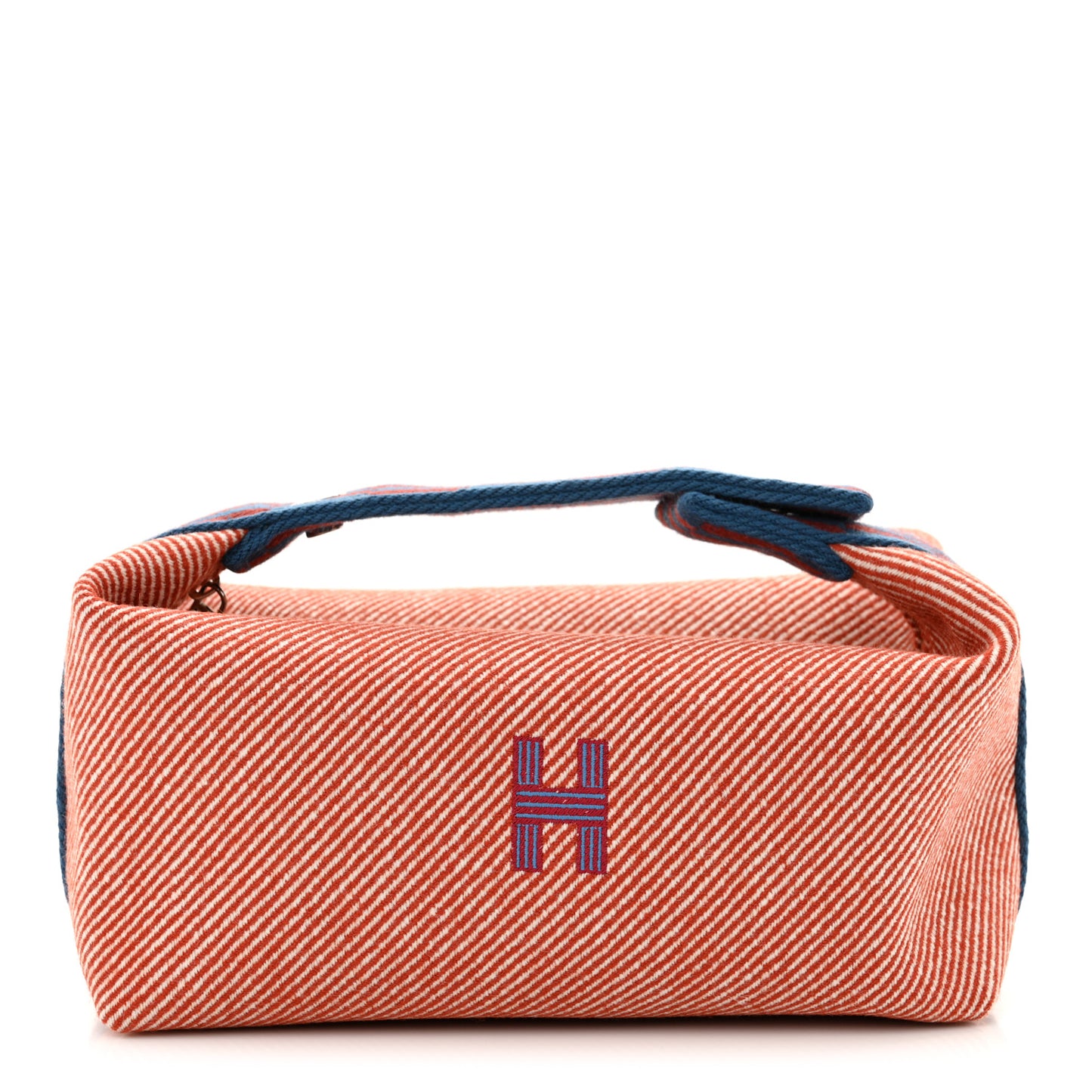 Wool Small Bride-A-Brac H Natte Pouch Tomette