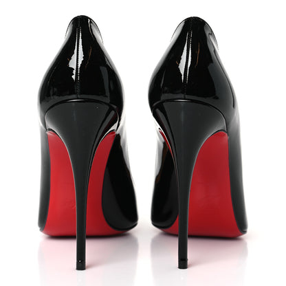 Christian Louboutin Patent Pigalle Follies 100 Pumps 39 Black 5 of 9