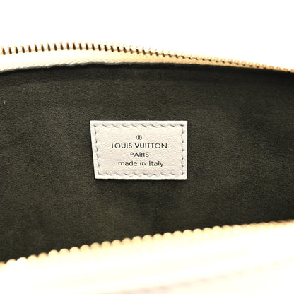 Louis Vuitton Lambskin Embossed Monogram Coussin PM Beige Cream 6 of 9